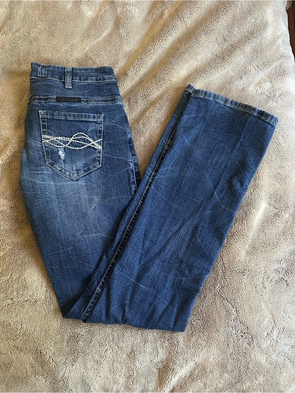 Cowgirl Tuff Dark Blue
